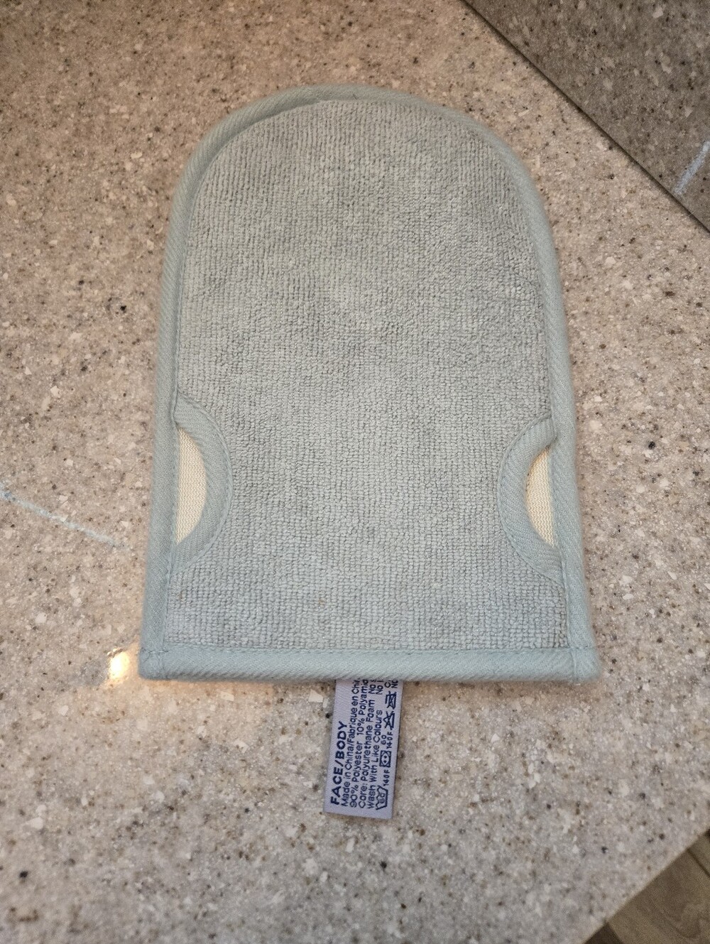 Norwex Bath Wash Mitt - Mint Green